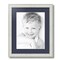 ArtToFrames 14x17" Matted Picture Frame with 10x13" Single Mat Photo Opening Framed in 1.25" White and 2" Mat (FWM-4098-14x17)